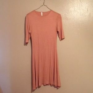 Boutique Blush Jersey Dress